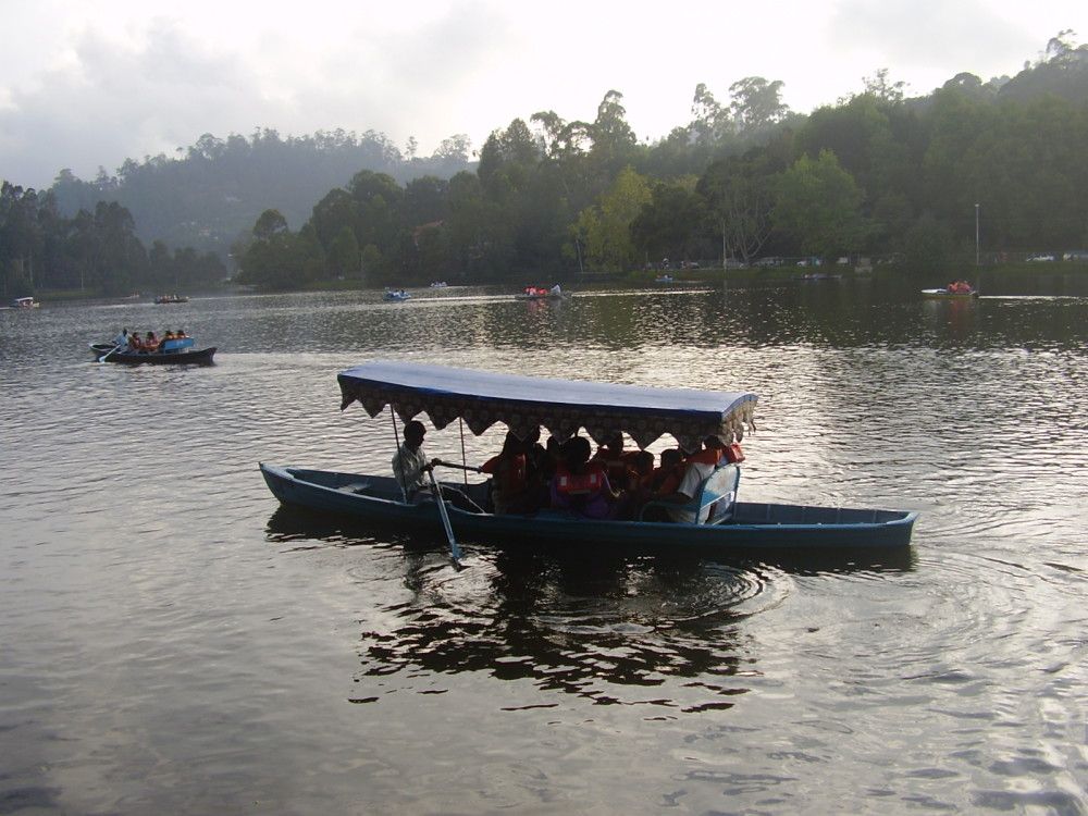 Boating at Kodaikanal Lake